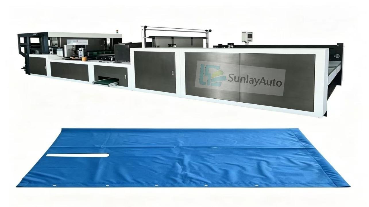 Automatic disposable product production line