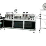 Complete fully automatic flat face mask making machine production line