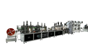 Fully automatic KN95 face mask making machine production line