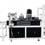 Complete automatic nonwoven boot cover making machine production line