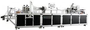 Fully automatic ultrasonic nonwoven doctor cap making machine production line