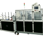 Automatic nonwoven duvet cover folding machine for disposable bedding set production line