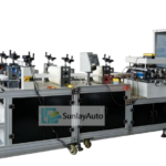 Complete automatic nonwoven strip cap making and packing production line