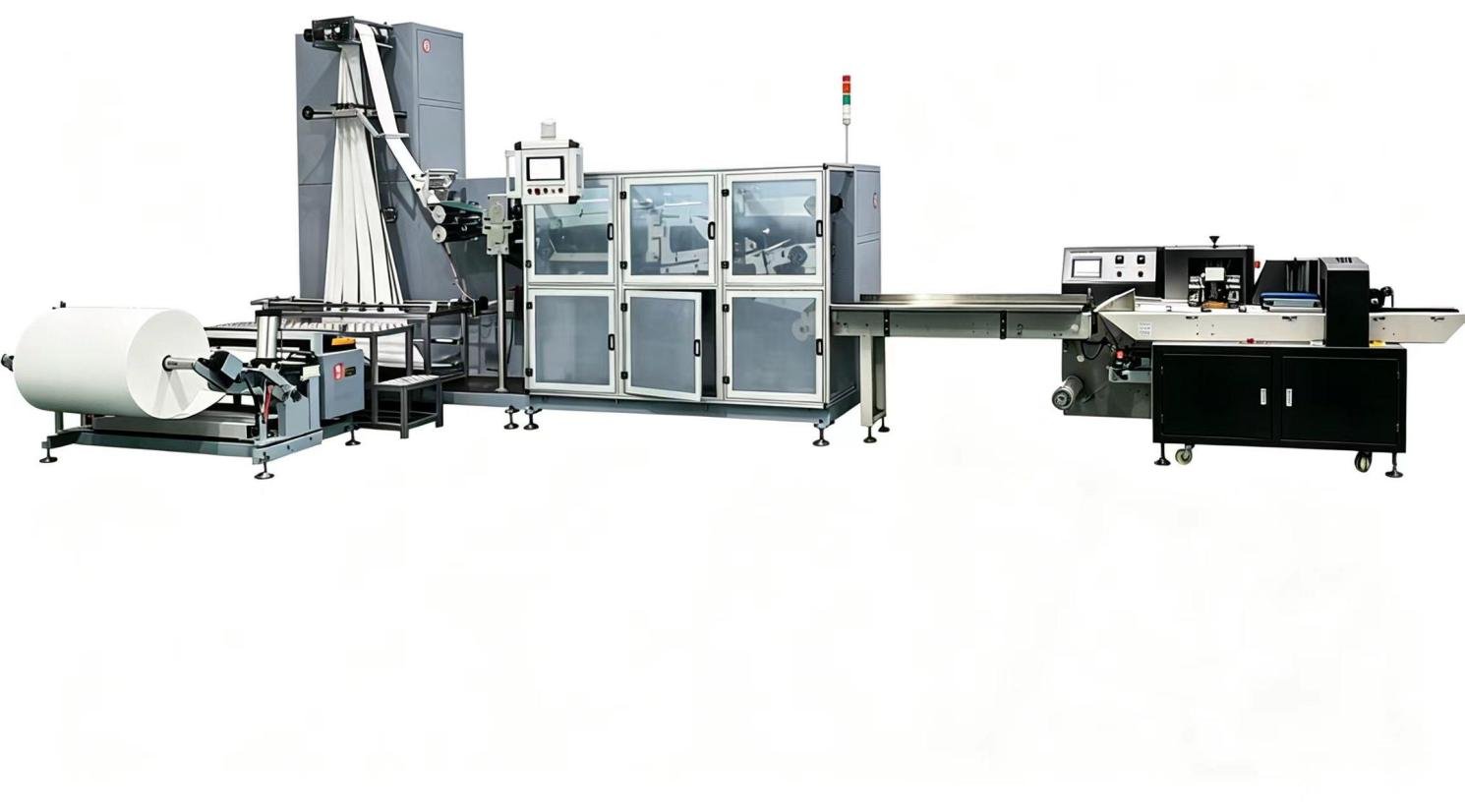 Automatic filling and packaging machinery