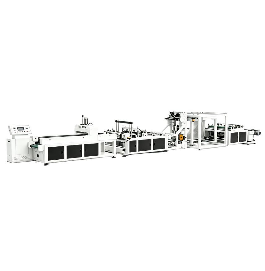 Automatic bag making machinery production line