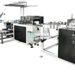 Complete automatic PE plastic shoe cover making machine production line