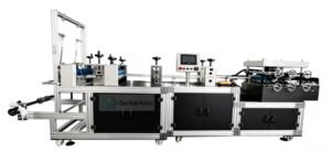 Complete automatic plastic strip cap making machine production line