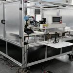 Automatic strip cap counting stacking and bag packing machine