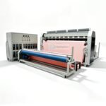 Complete automatic ultrasonic fabric laminating and embossing machine