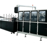 fully automatic elastic fitted bed cover folding and packing machine