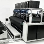 CSBFQJ 1600 ultrasonic nonwoven fabric slitting and cutting machine