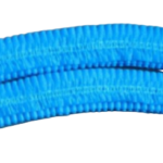 Finished disposable nonwoven elastic strip caps for protective head covering