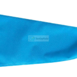Finished disposable surgical gown sleeve with elastic cuff