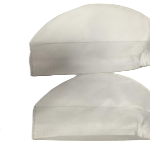 Finished disposable nonwoven surgical caps and doctor caps