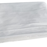 Folded disposable nonwoven duvet cover for four-piece bedding set