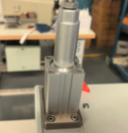 Enoch pneumatic cylinder for ultrasonic mold lifting