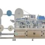 SL-90 automatic sanitary pad making machine with rounded core cutting