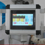 touchscreen control system for 12 lane automatic wet wipes production line