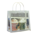 nonwoven box bag making machine transparent window bag sample